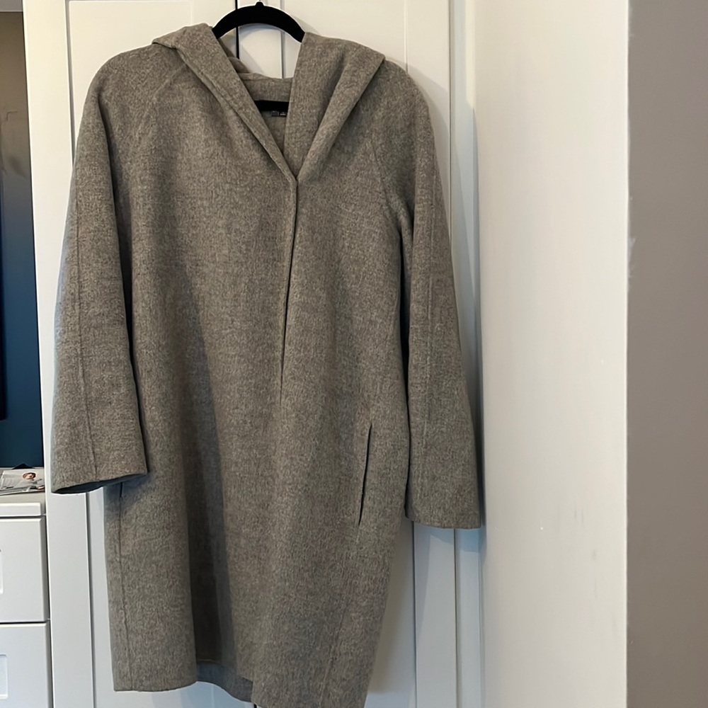 Vince Duffle Coat- grey Sz small